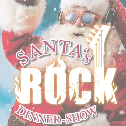 Santas Rock Dinner Show - 3 Gänge Menü