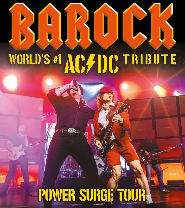 BAROCK - World’s #1 AC/DC Tribute - POWER SURGE TOUR