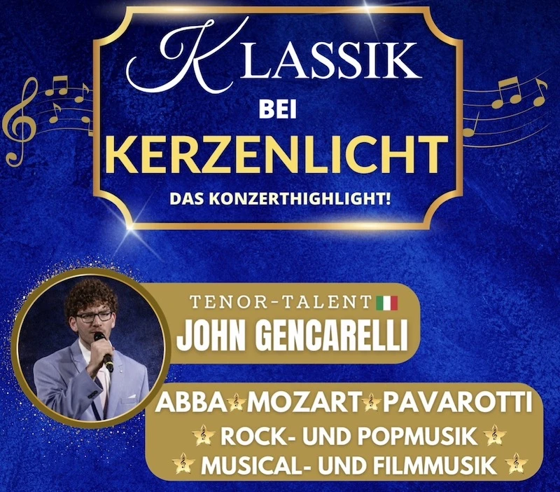 Klassik bei Kerzenlicht - Das Konzerterlebnis 2027!