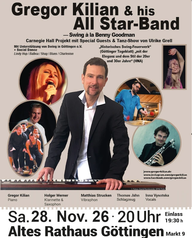 Gregor Kilian - Gregor Kilian & his All Star-Band - Swing à la Benny Goodman