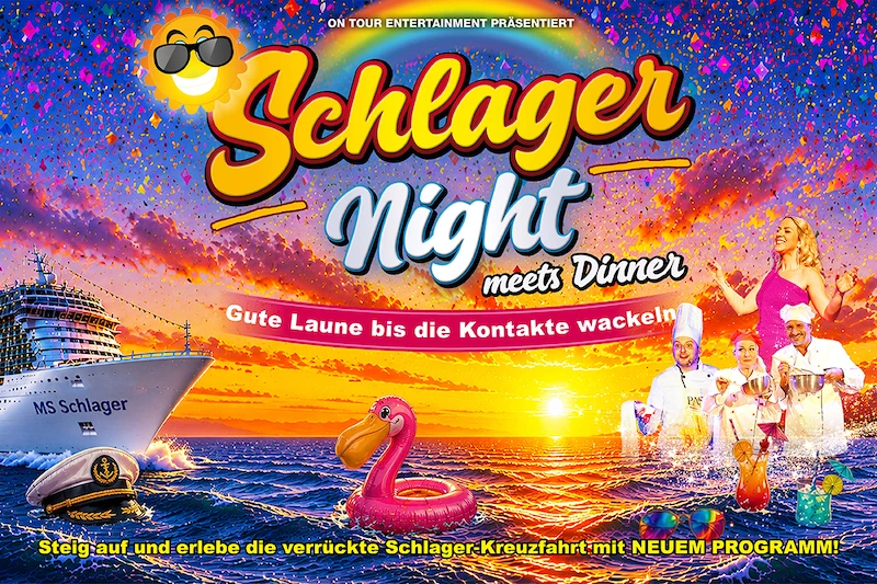 Schlager Night meets Dinner inkl.3 Gang Menü
