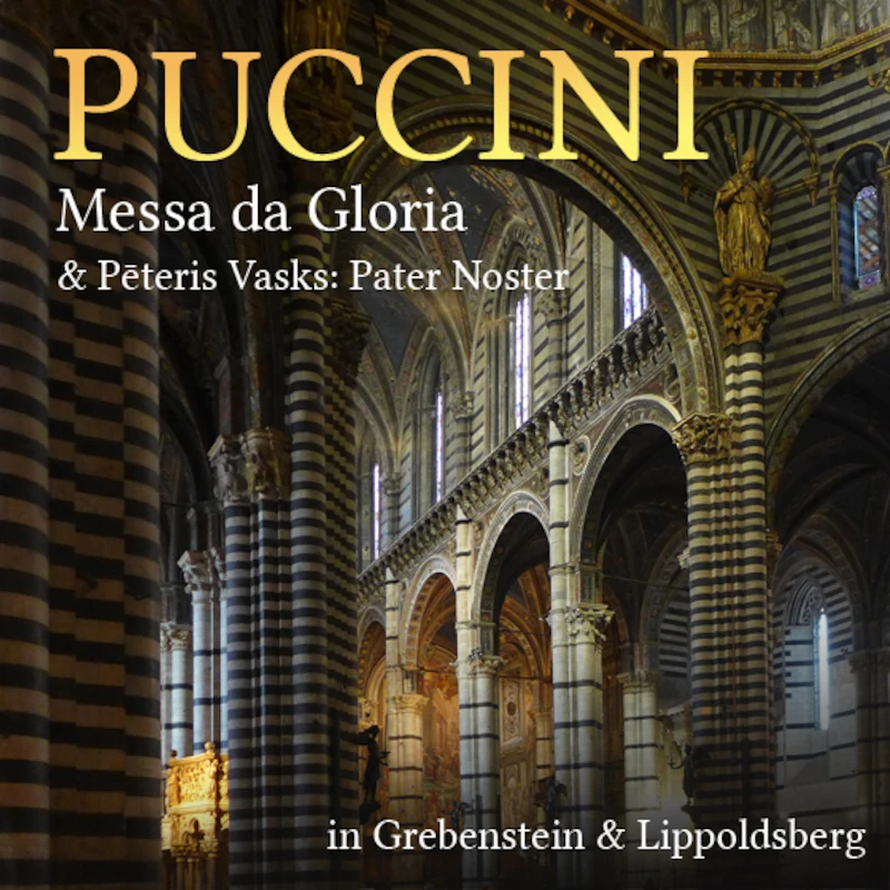 Puccini: Missa da Gloria & Peteris Vasks: Pater noster - Kreiskantorei Hofgeismar, Kurpfalzphilharmonie Heidelberg, Solisten